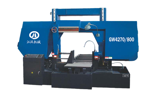 万安GW4270/800双柱龙门卧式带锯床